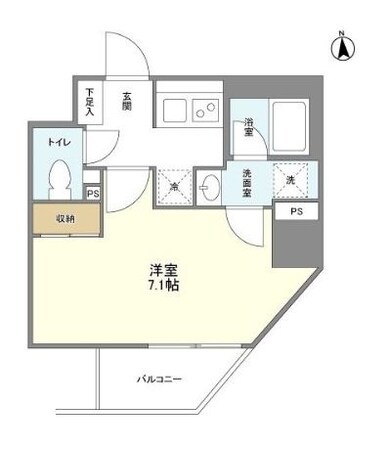 シェフルール新御徒町Ⅰの物件間取画像